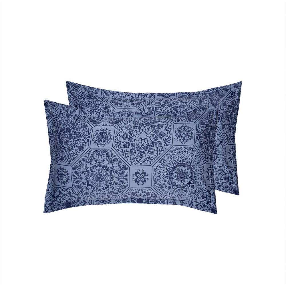 100% Cotton Pillow Cover | Standard Size 27x18 Inch | Set Of 2 | 160 TC | Karol