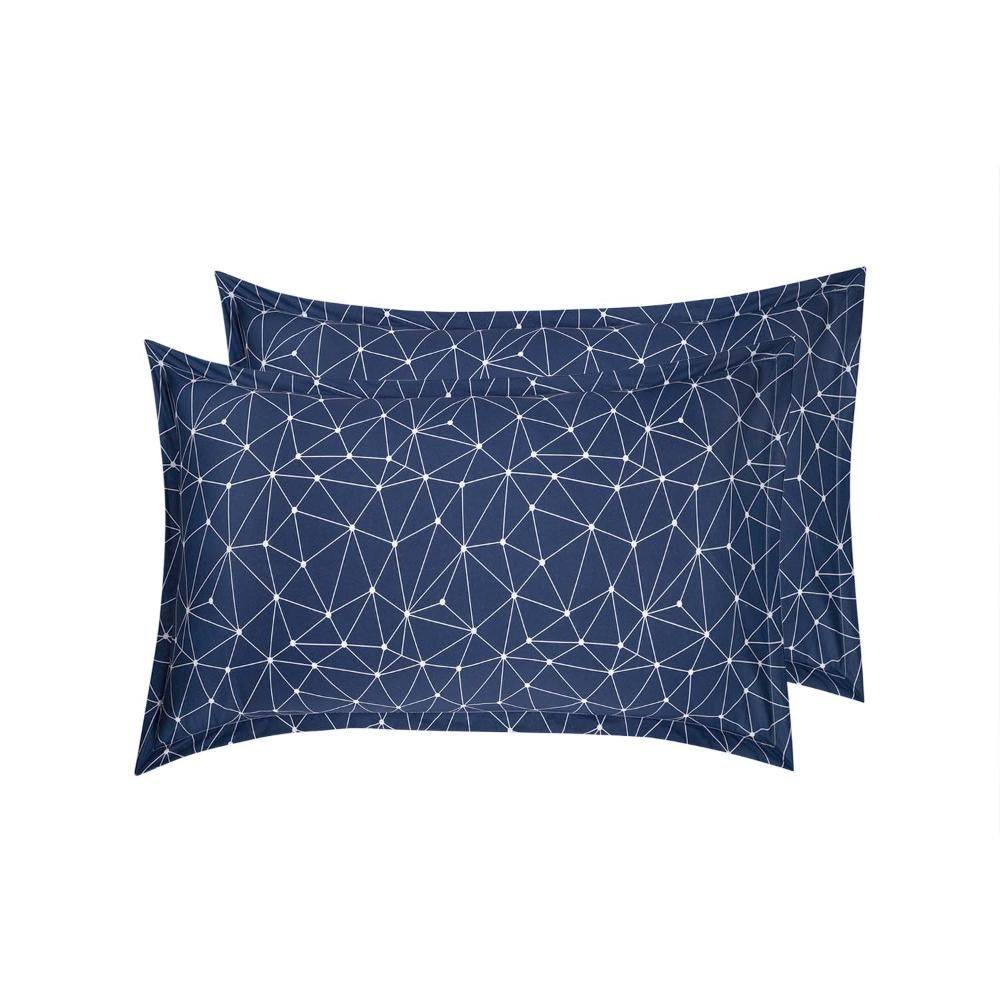100% Cotton Pillow Cover | Standard Size 27x18 Inch | Set Of 2 | 160 TC | Nicloe