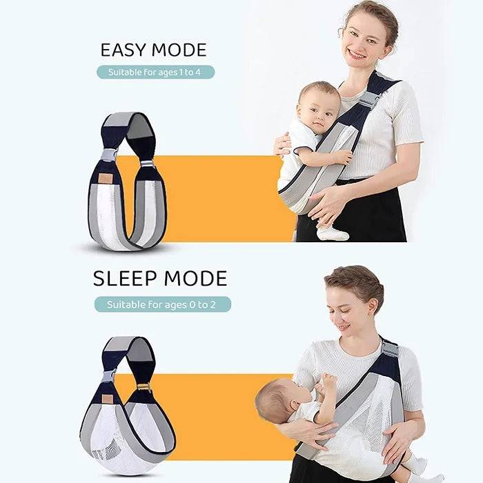 Adjustable Baby Care Wrap – Soft & Breathable Infant Carrier for Comfort & Safety (Pack of 1)