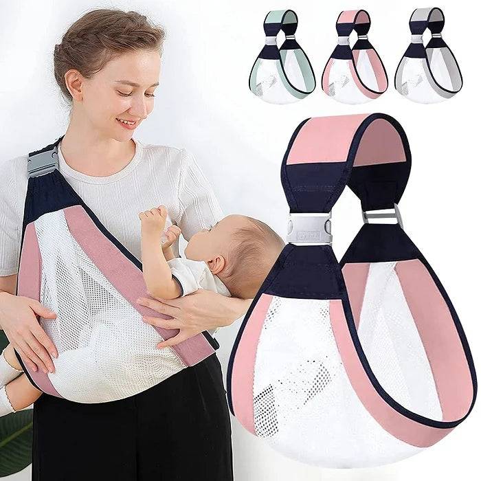 Adjustable Baby Care Wrap – Soft & Breathable Infant Carrier for Comfort & Safety (Pack of 1)
