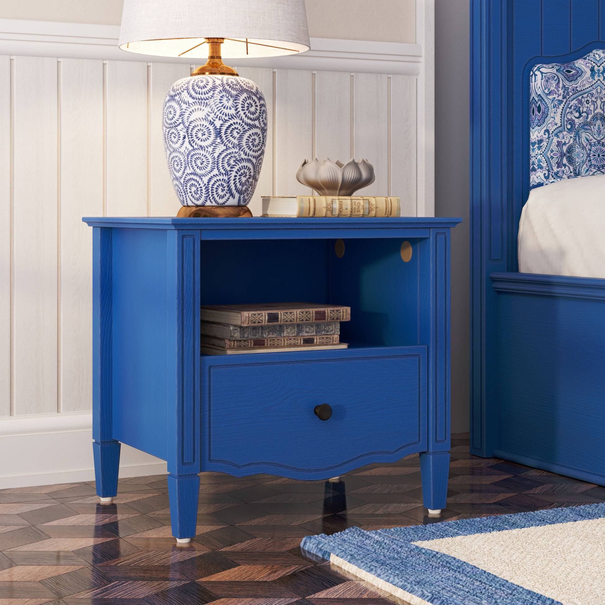 Anokhi Solid wood Bedside Table