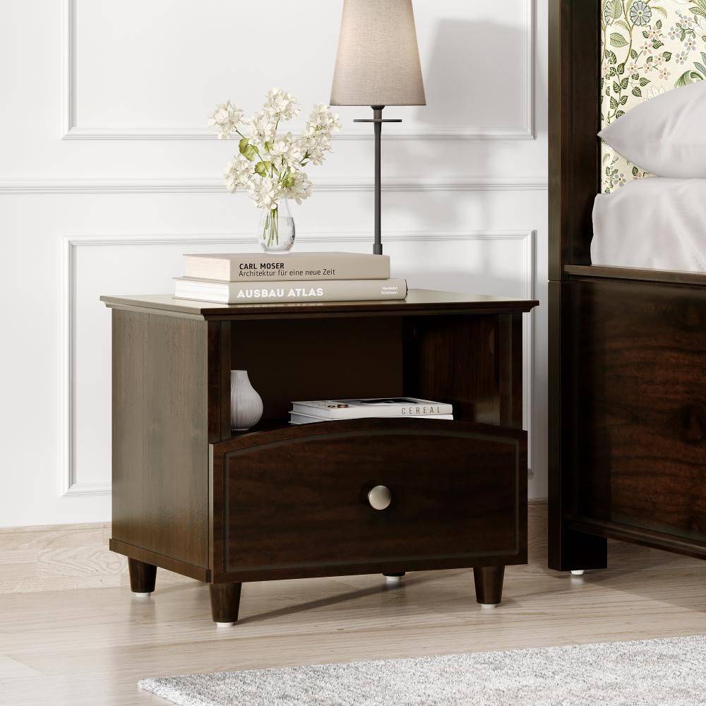 Ved Teak wood Bedside Table