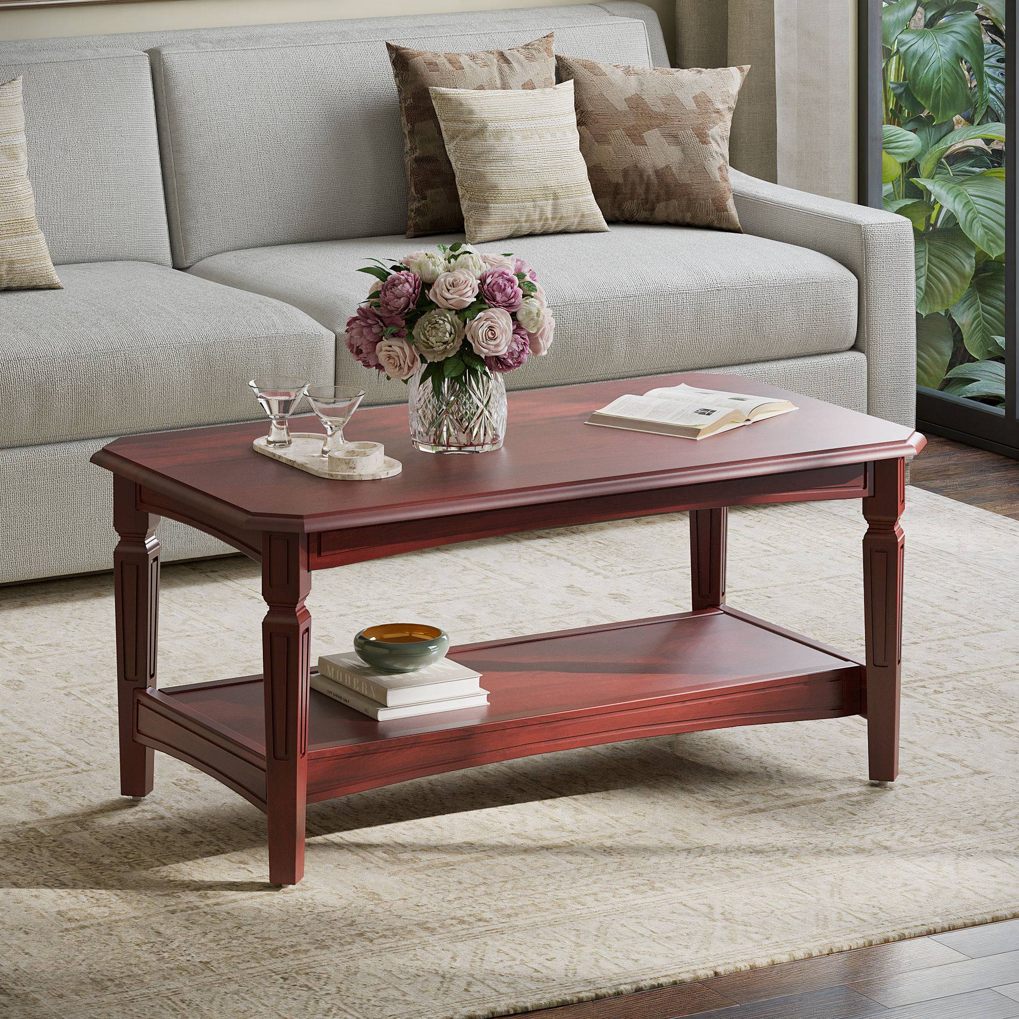 Kumen Coffee Table - Ambrosia Teak
