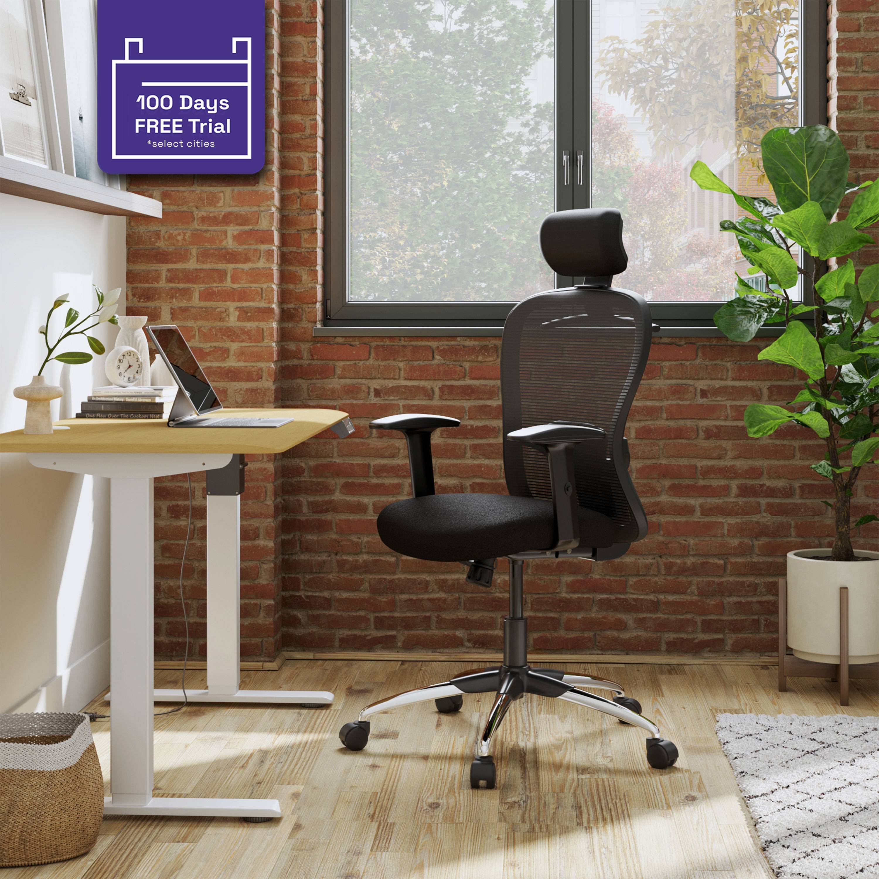 Safari Pro High Back Ergonomic Office Chair | Chrome Base | 2025 Edition | DIY (Do It Yourself)