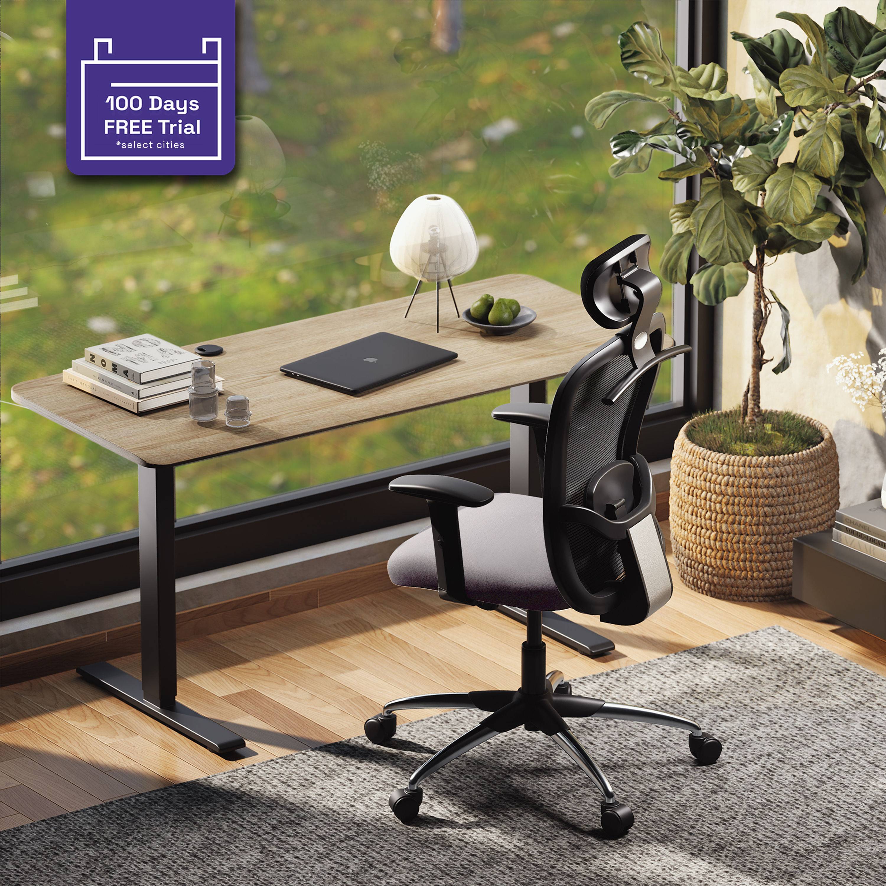 Safari Prime High Back Ergonomic Office Chair | Chrome Base | 2025 Edition | DIY (Do It Yourself)