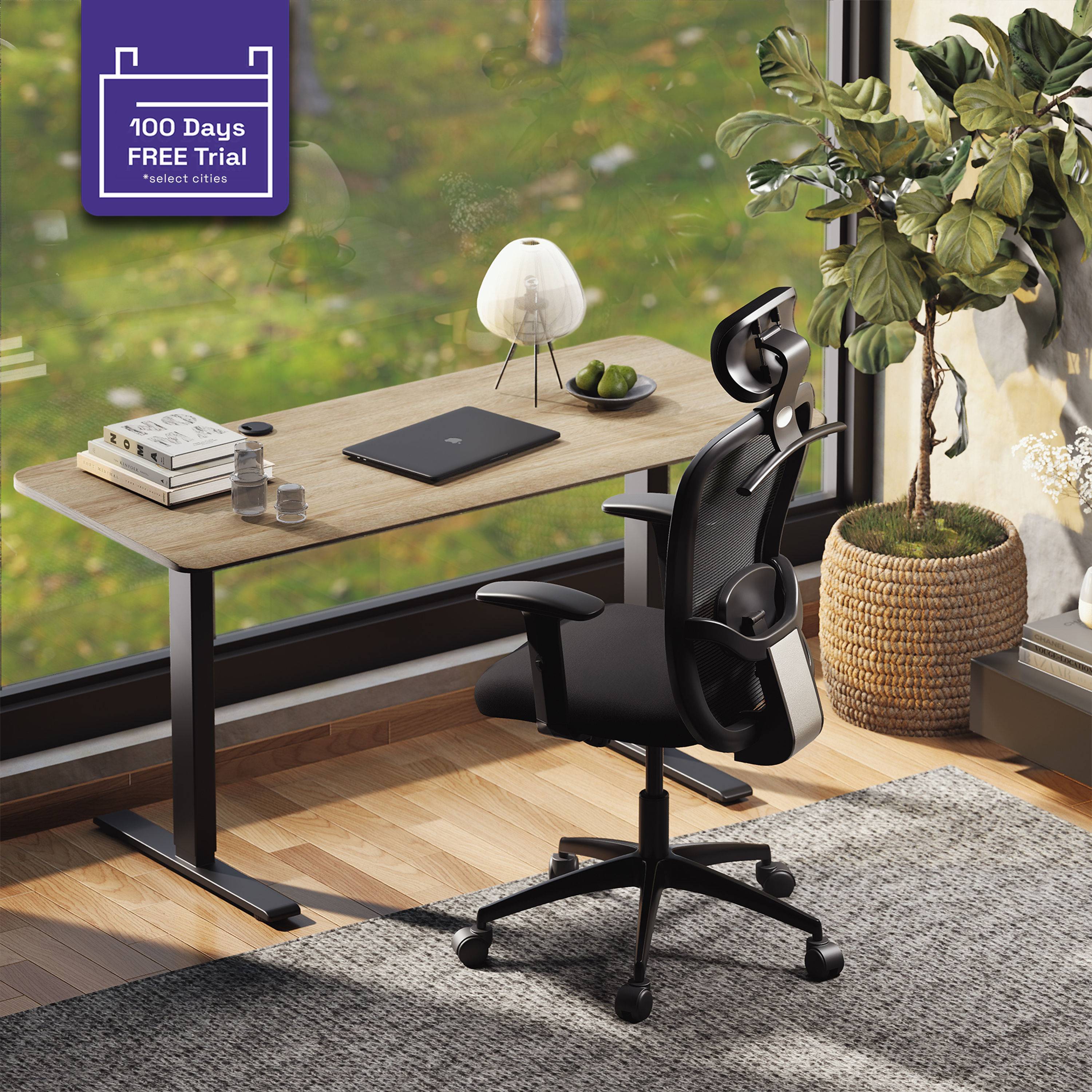 Safari Prime High Back Ergonomic Office Chair | Nylon Base | 2025 Edition | DIY (Do It Yourself)