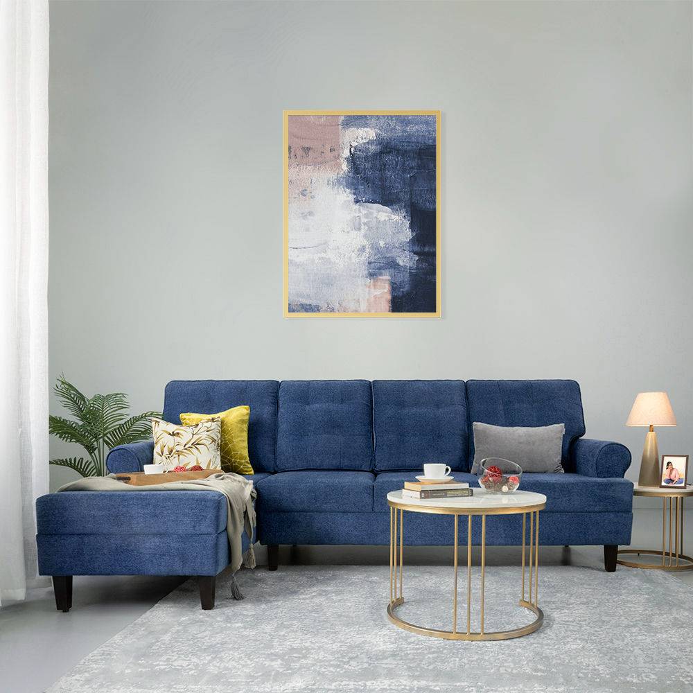 Dreamer L Shape Sofa Set (3 Seater + Left Aligned Chaise)