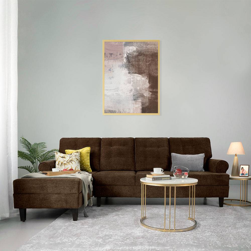 Dreamer L Shape Sofa Set (3 Seater + Left Aligned Chaise)