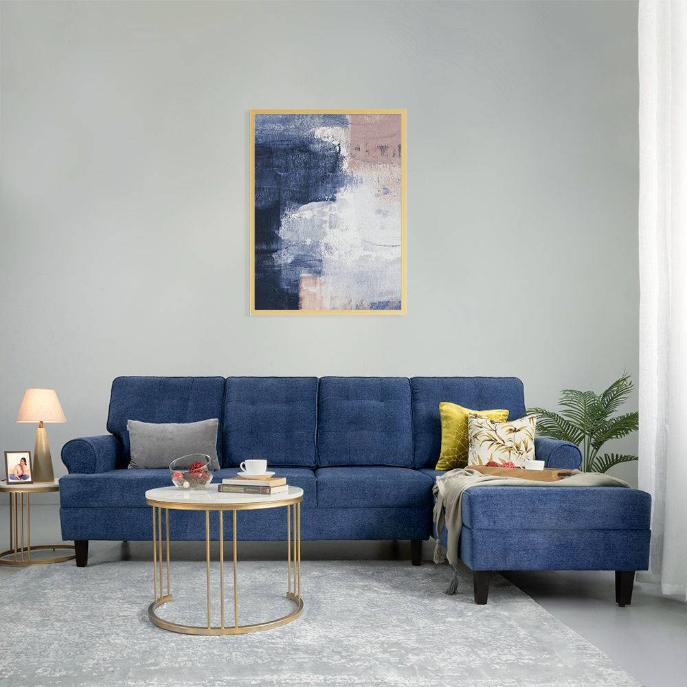 Dreamer L Shape Sofa Set (3 Seater + Right Aligned Chaise)