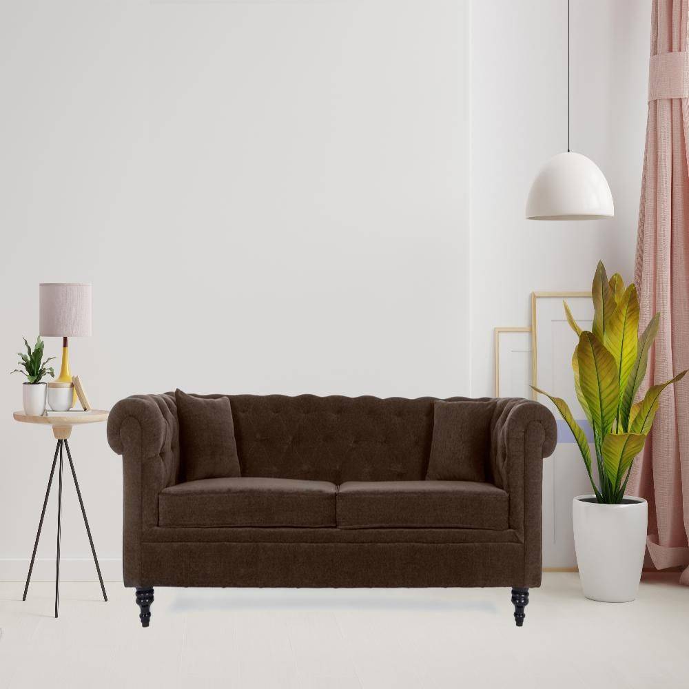 Havana Sofa - Three Seater Dark Earth