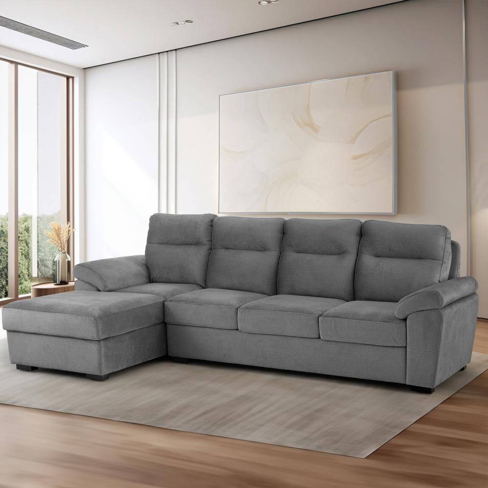Lounger Plus Sofa - (3 Seater +Left Aligned Chaise)
