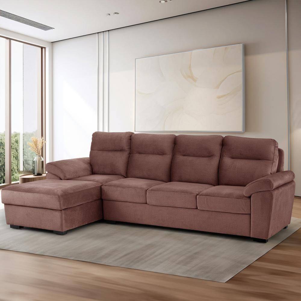 Lounger Plus Sofa - (3 Seater +Left Aligned Chaise)