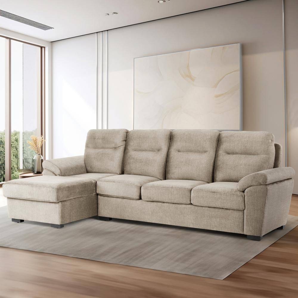Lounger Plus Sofa - (3 Seater +Left Aligned Chaise)