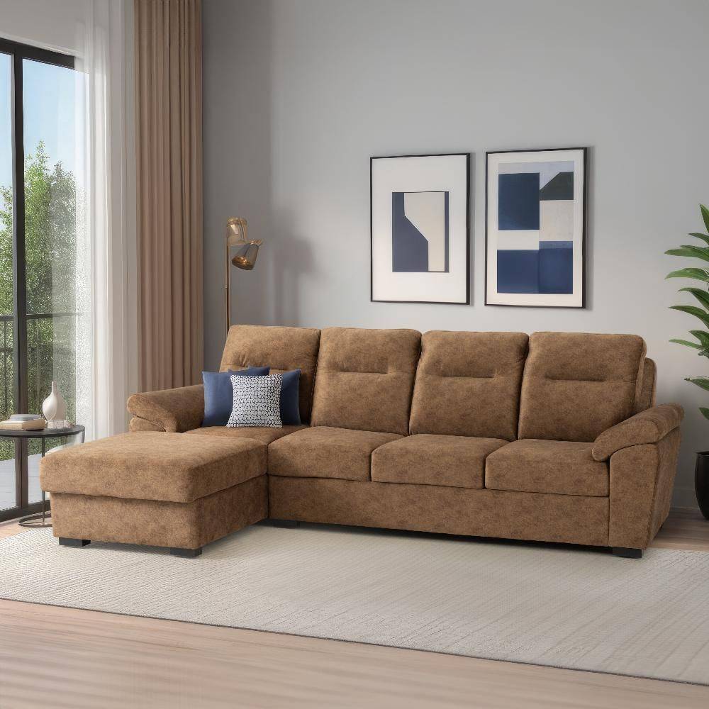 Lounger Plus Sofa - (3 Seater + Right Aligned Chaise)