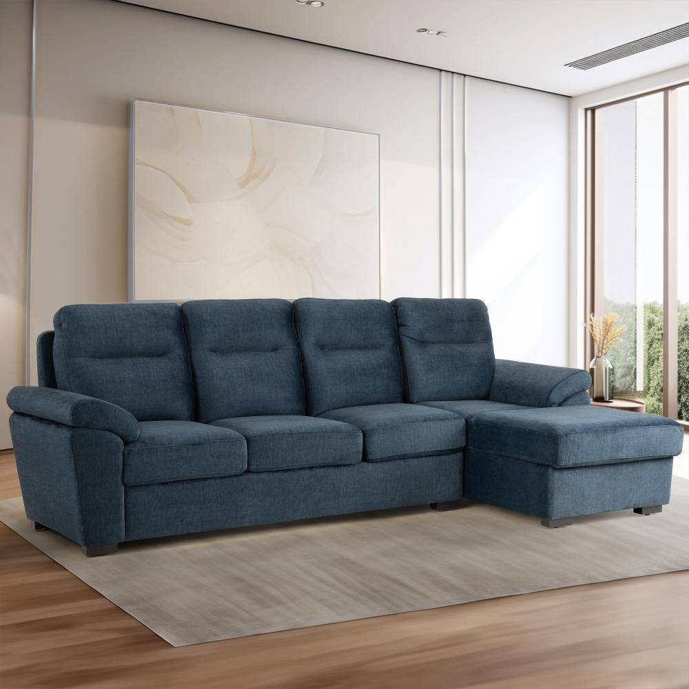 Lounger Plus Sofa - (3 Seater + Right Aligned Chaise)
