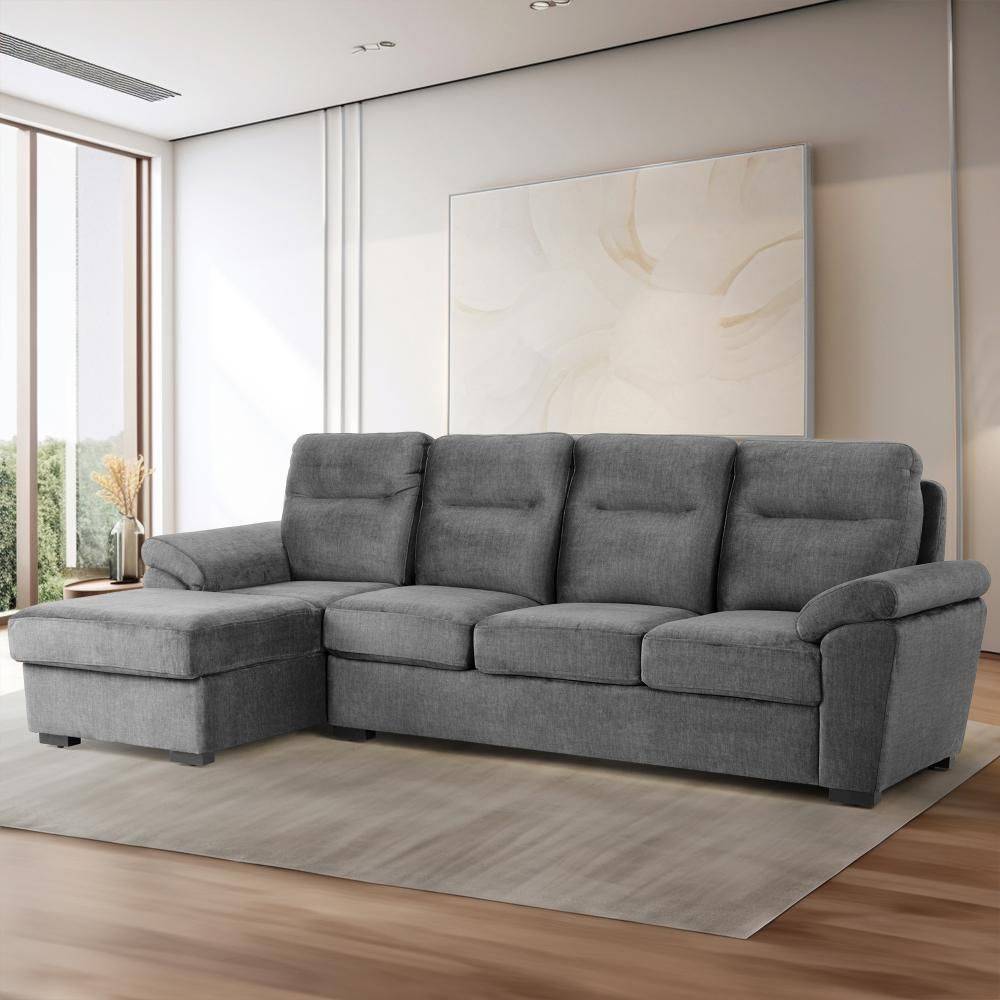 Lounger Plus Sofa - (3 Seater + Right Aligned Chaise)