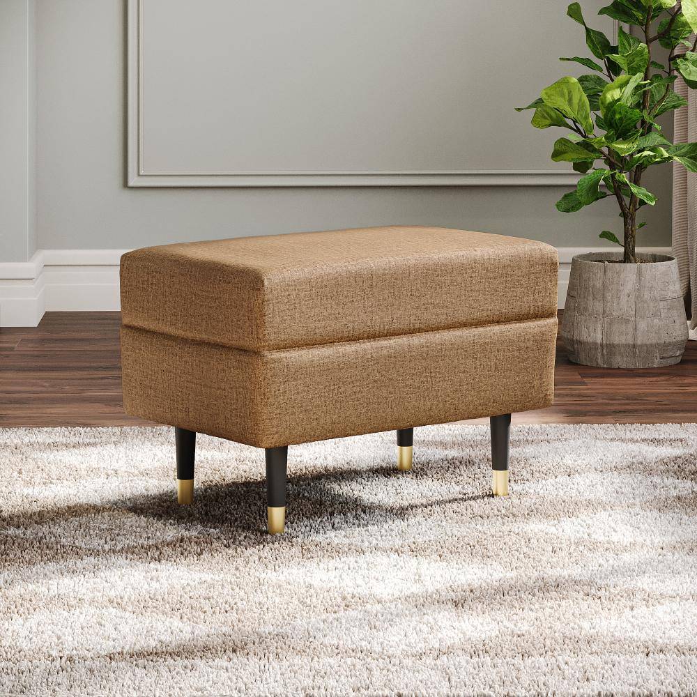 Nicco Ottoman - Reflection Mocha Brown