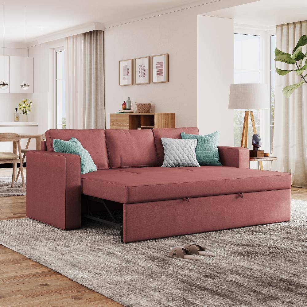 Napper Convertible Three Seater Sofa Cum Bed Without Storage