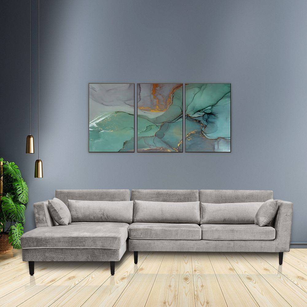 Snoozepro Plus L Shape Sofa Set (3 Seater + Left Aligned Chaise)