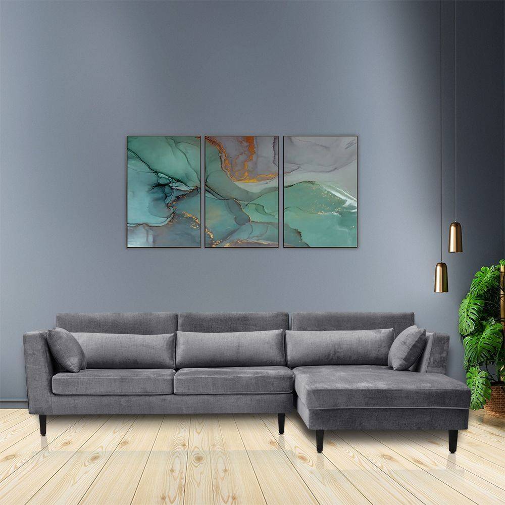 Snoozepro Plus L Shape Sofa Set (3 Seater + Right Aligned Chaise)