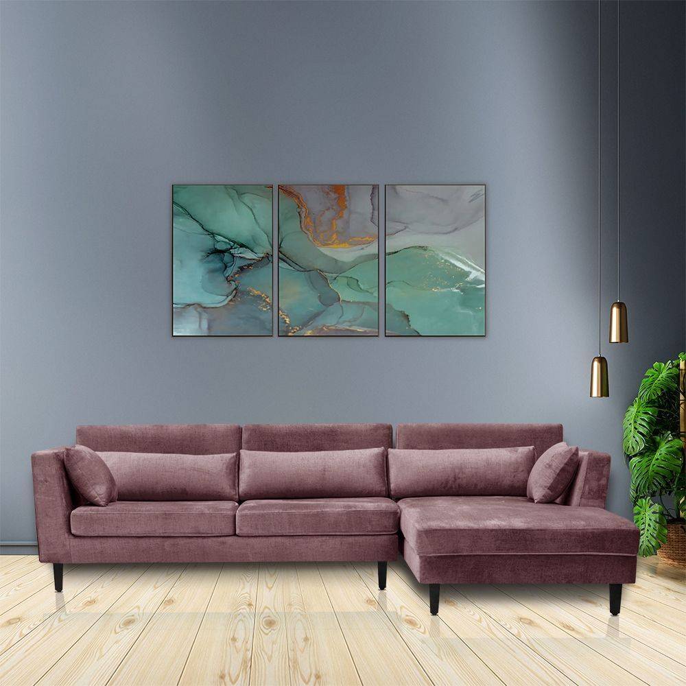 Snoozepro Plus L Shape Sofa Set (3 Seater + Right Aligned Chaise)