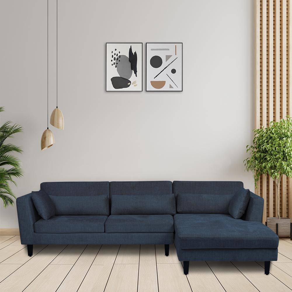 Snoozepro Plus L Shape Sofa Set (3 Seater + Right Aligned Chaise)