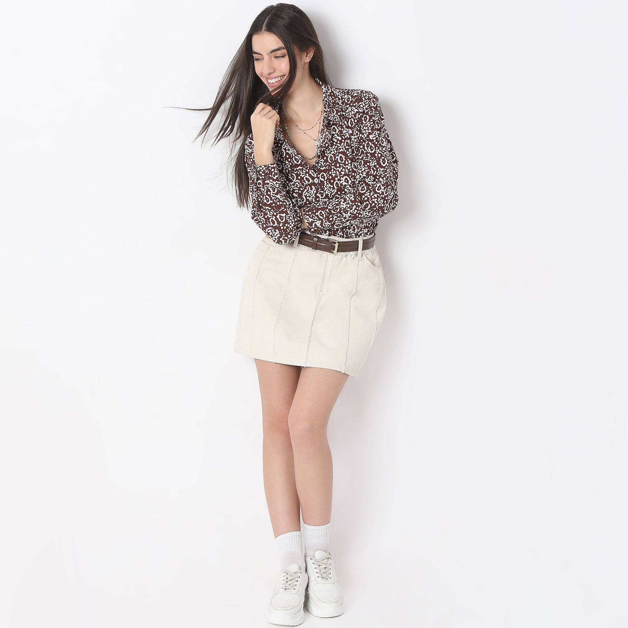 All Over Printed Casual Shirt