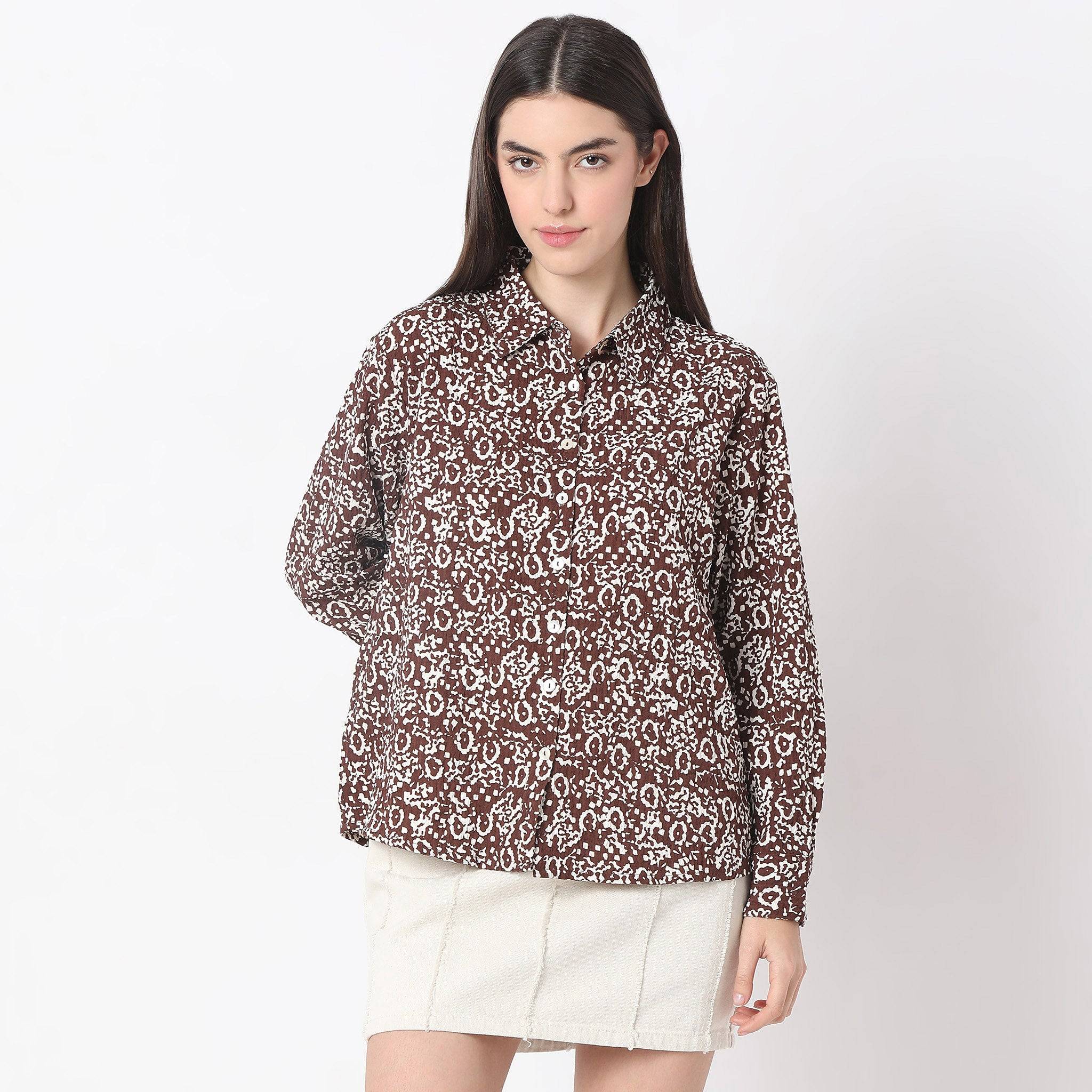 All Over Printed Casual Shirt