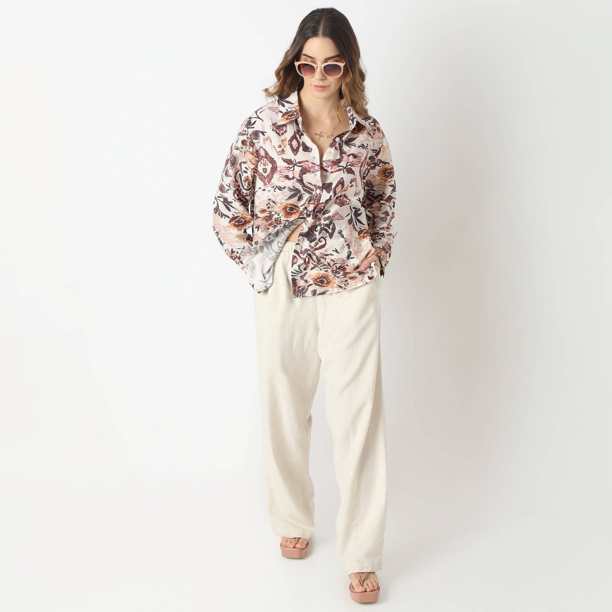 Printed Full Sleeve Casual Shirt