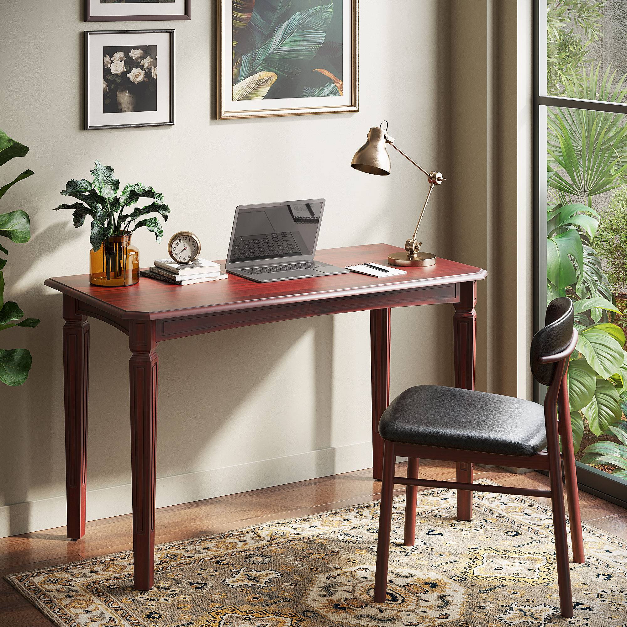 Kumen teak wood Study Table