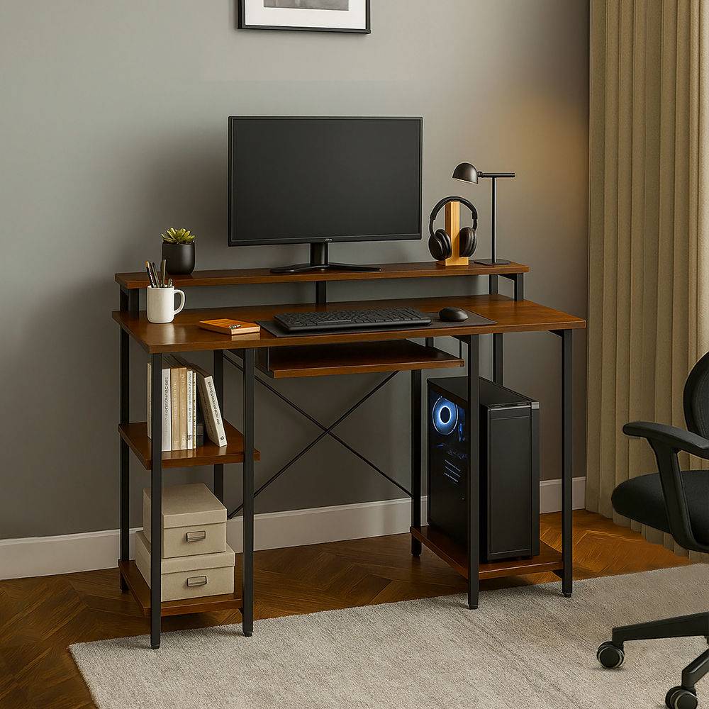 Study Table Elarox Columbian Walnut