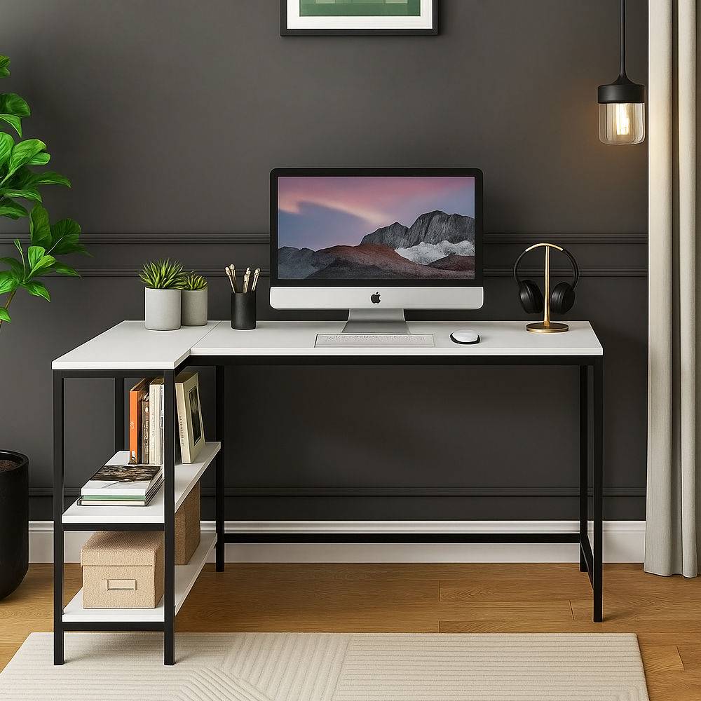 Study Table Studra Frosty White