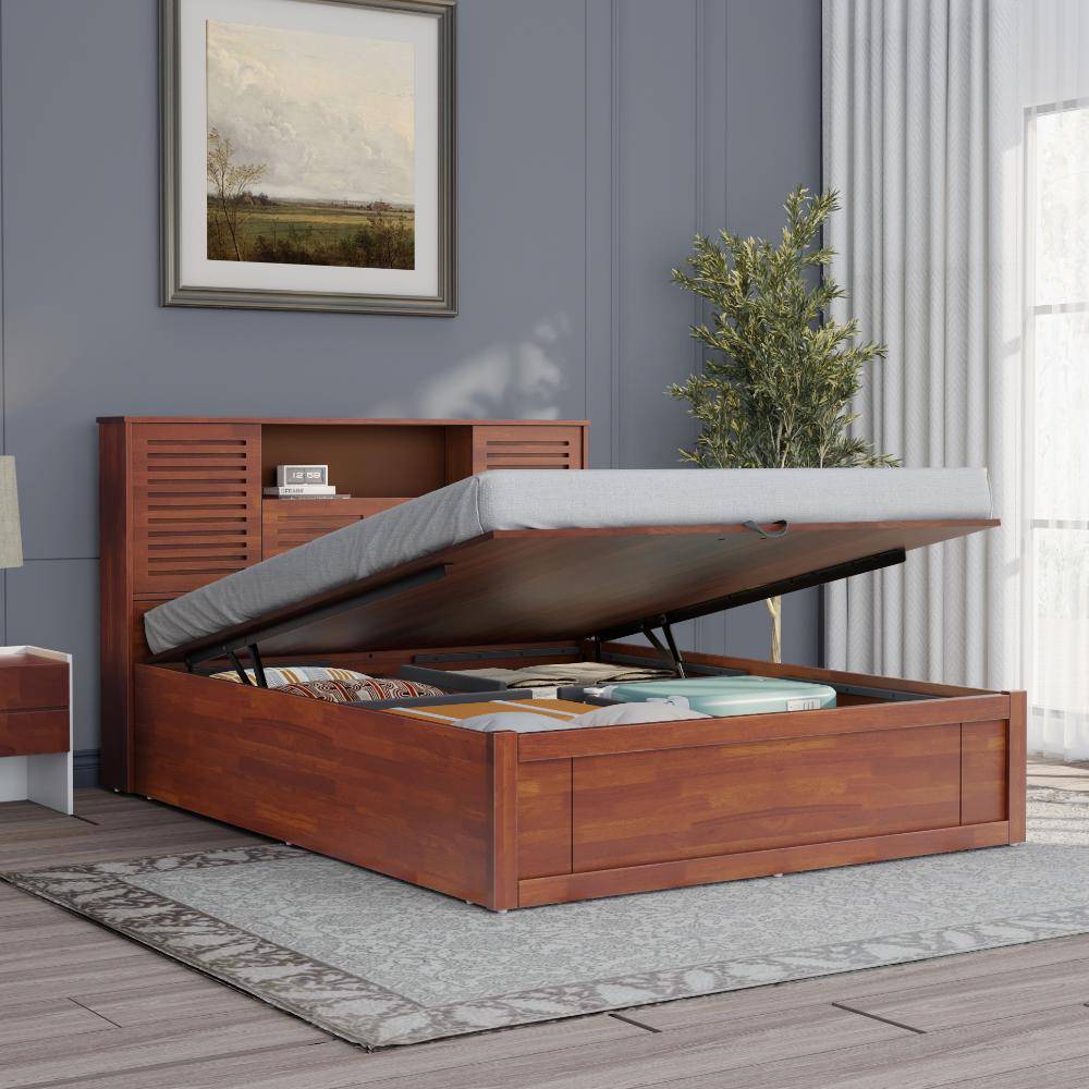 Aquari Queen Hydraulic Storage Bed (78x60 inch)