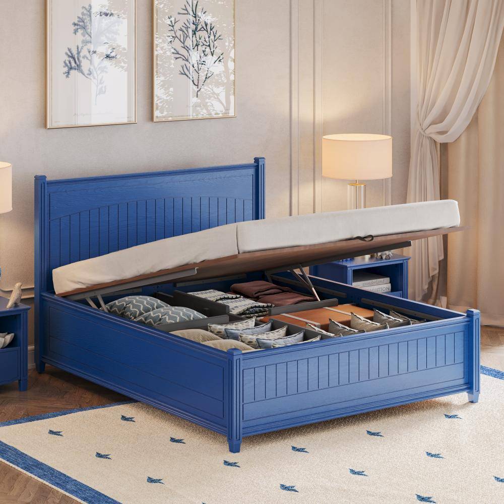 Nilaka Queen Hydraulic Storage Bed (78x60 inch)
