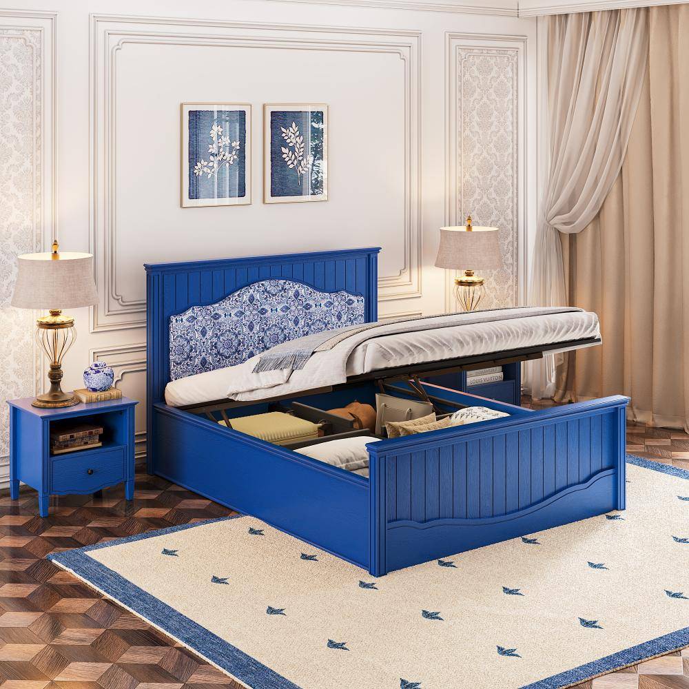 Anokhi Queen Hydraulic Storage Bed (78x60 inch)