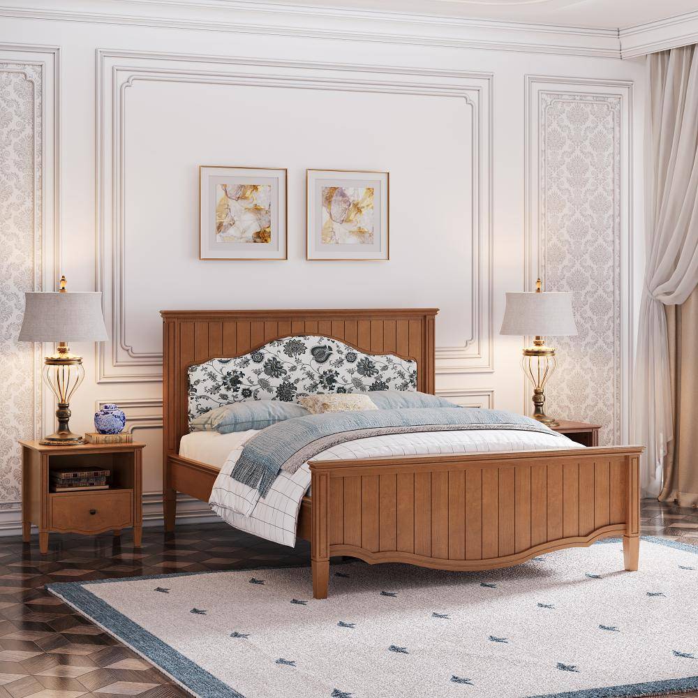 Anokhi Queen Non Storage Bed (78x60 inch)