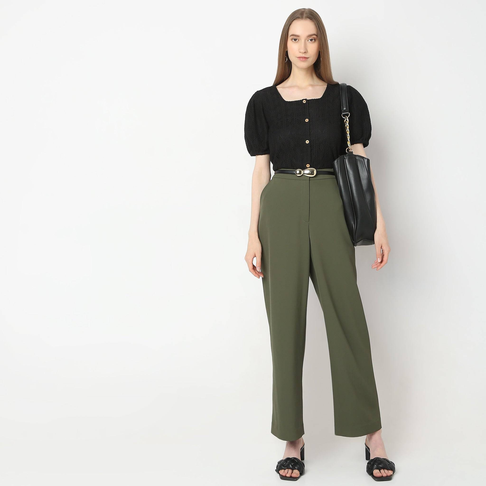 Regular Fit Lace Top