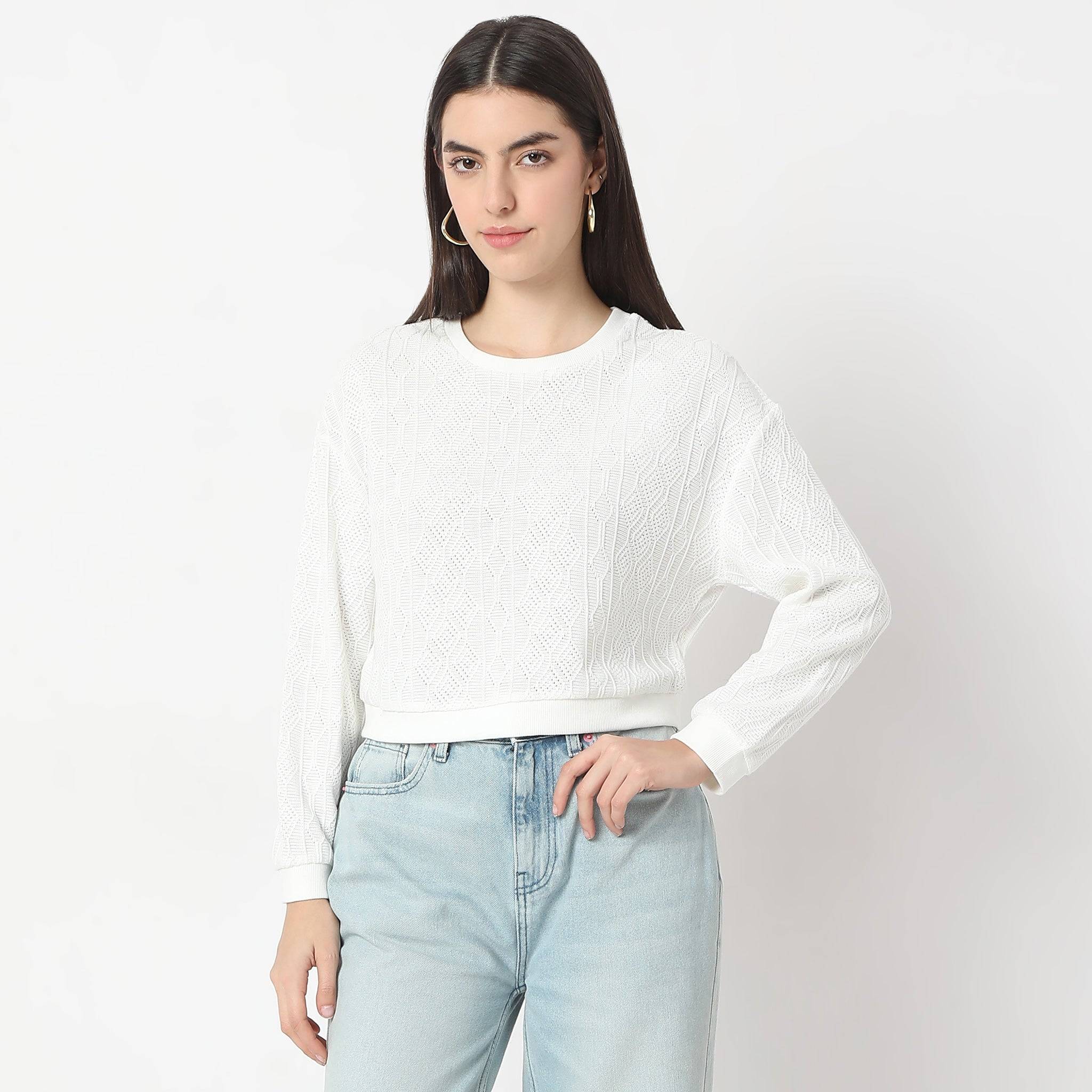 Solid Full Sleeve Fusion Top