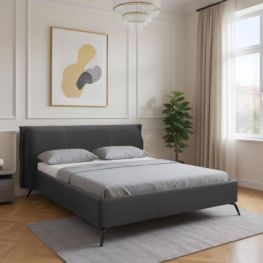 Celestra Queen Size Without Storage Upholstered Bed (78x60 inch)