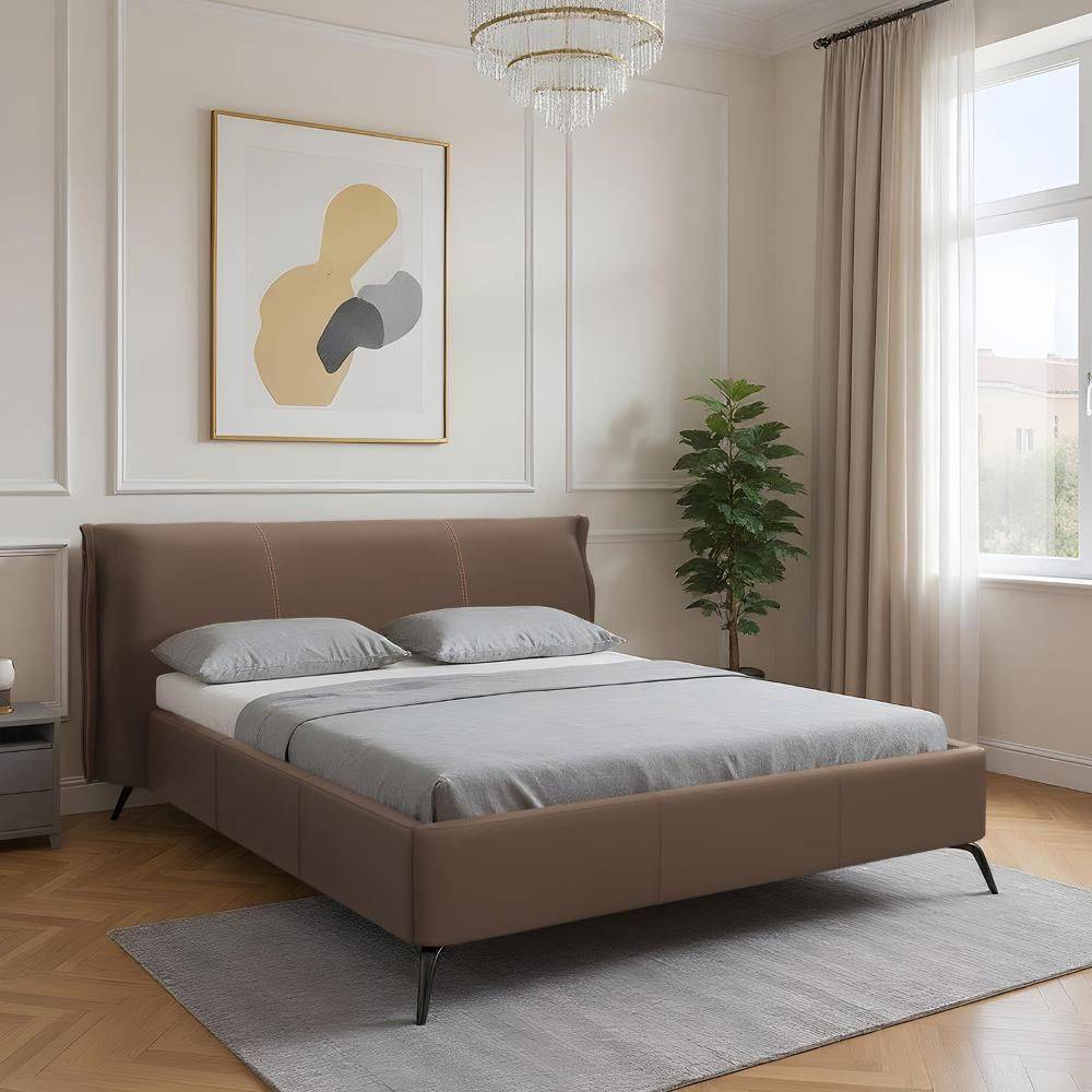 Celestra Queen Size Without Storage Upholstered Bed (78x60 inch)