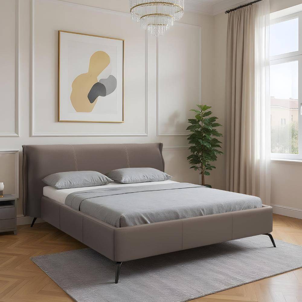 Celestra Queen Size Without Storage Upholstered Bed (78x60 inch)