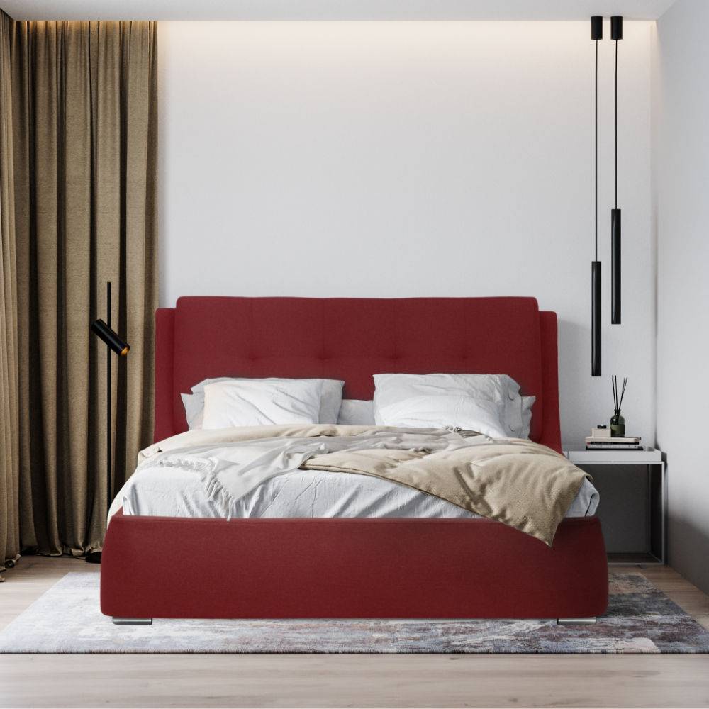 Lanta Queen Size Upholstered Bed (78x60 inch)