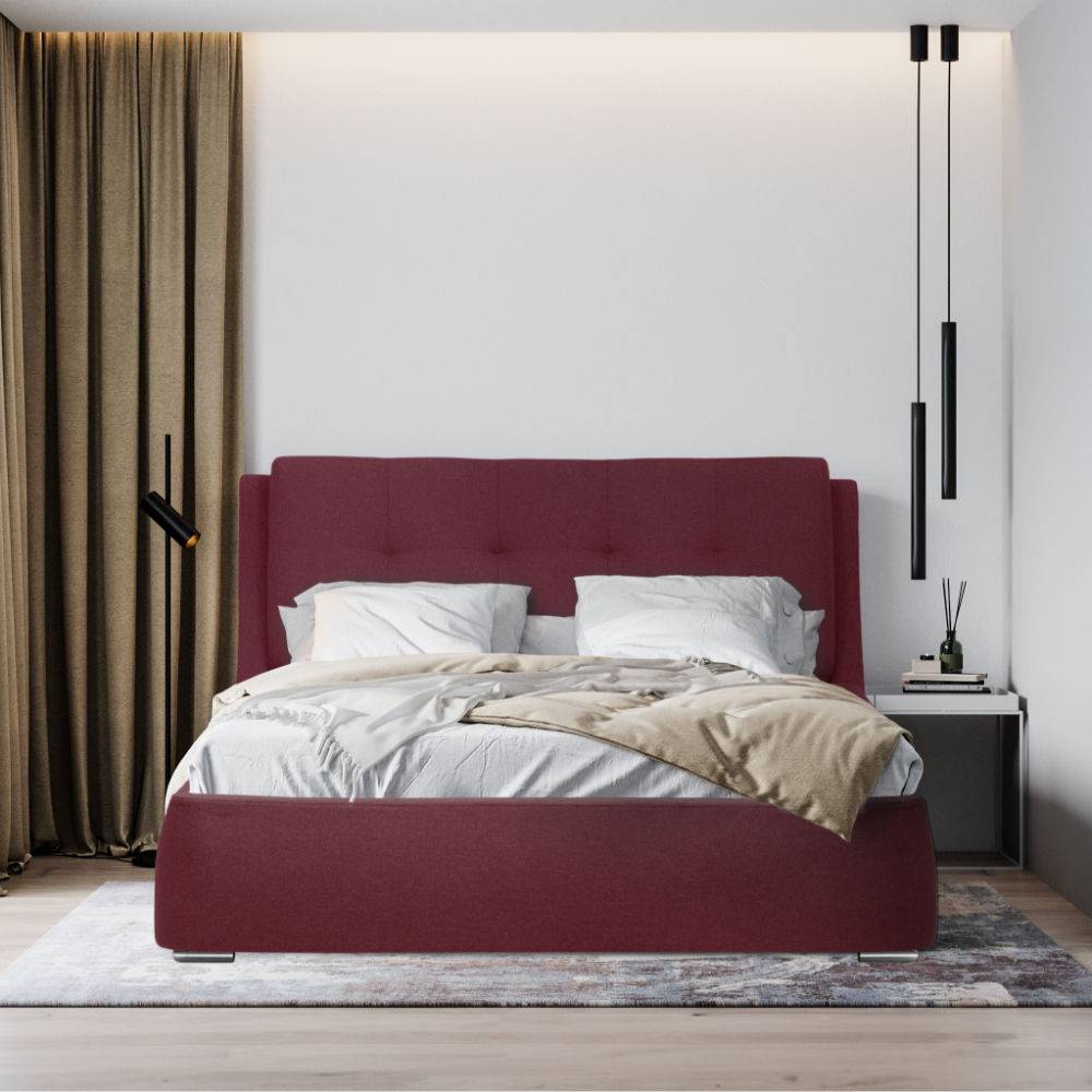 Lanta Queen Size Upholstered Bed (78x60 inch)