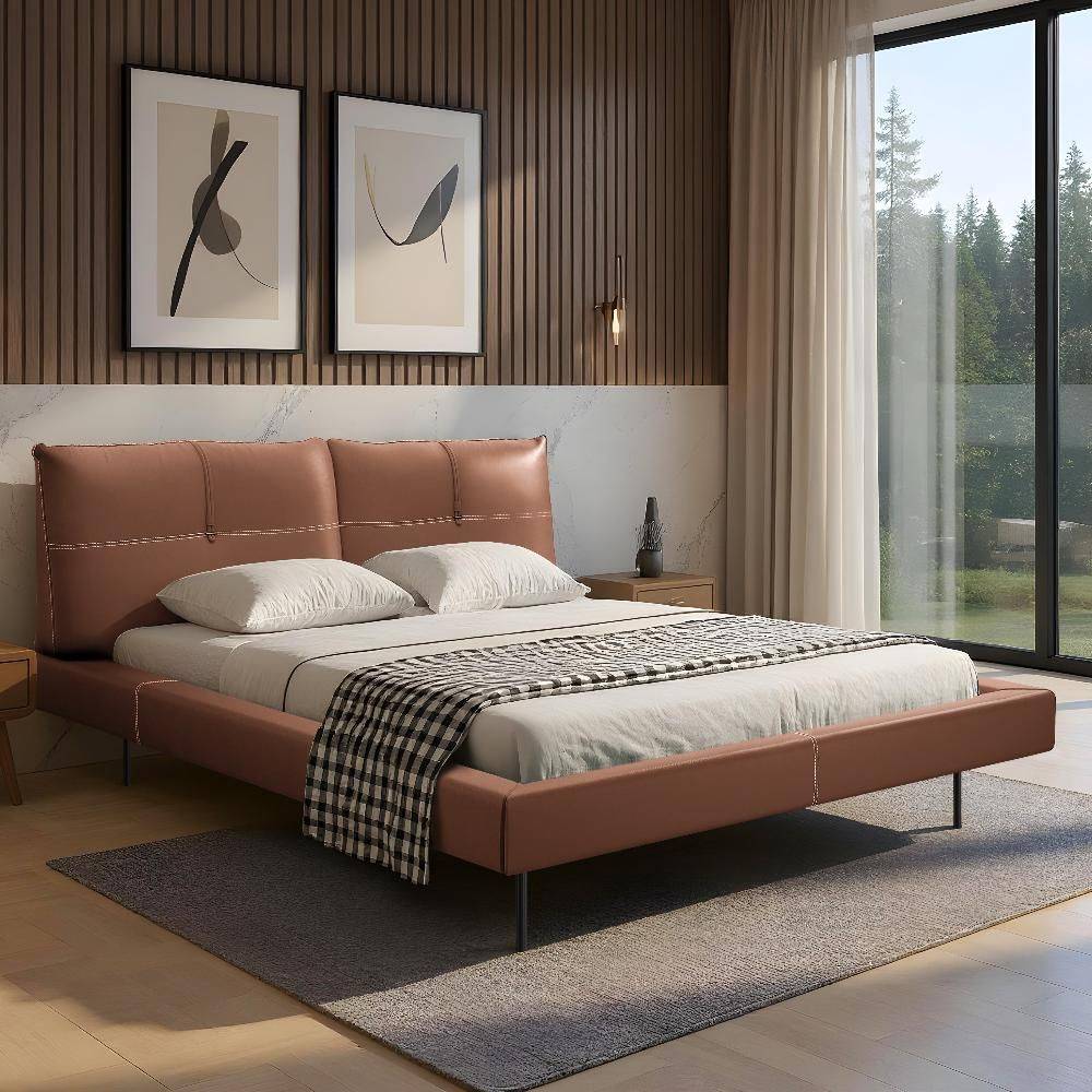 Lumelle King Size Without Storage Upholstered Bed (78x72 inch)