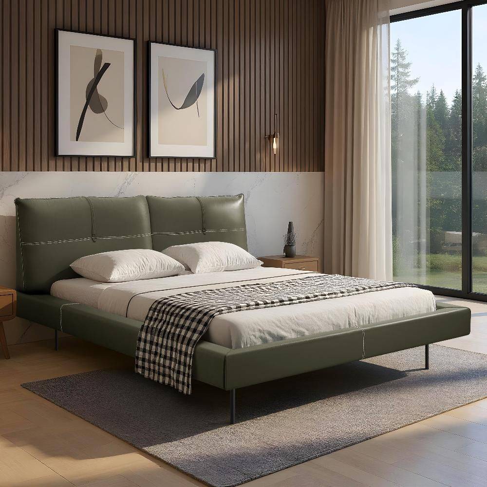 Lumelle King Size Without Storage Upholstered Bed (78x72 inch)