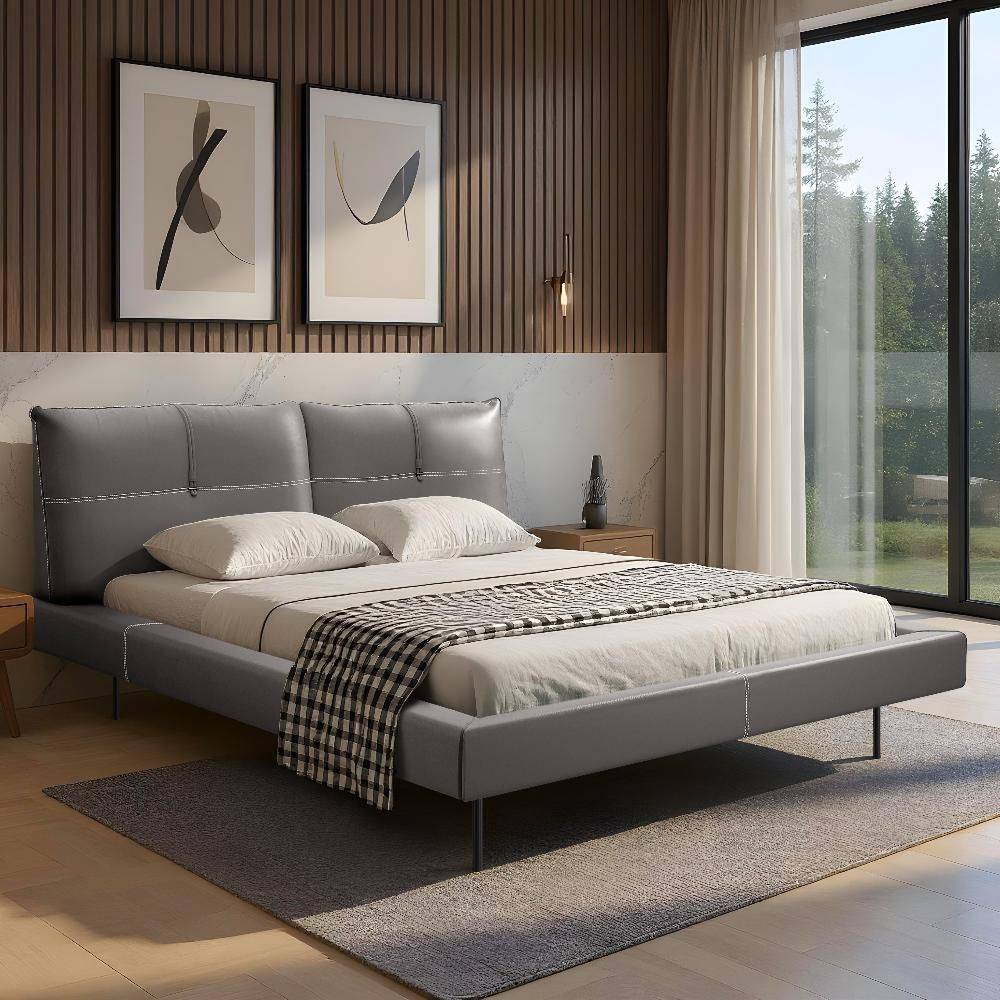 Lumelle King Size Without Storage Upholstered Bed (78x72 inch)