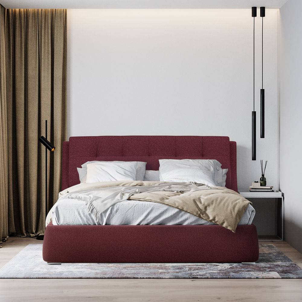 Lanta King Size Upholstered Bed (78x72 inch)
