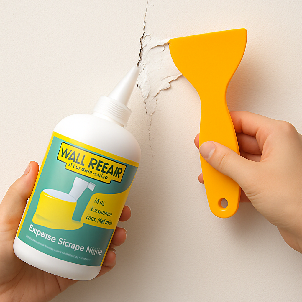 Wall Crack Repair Paste With Scrapper– Quick Drying Filler for Home Wall Cracks & Holes Buy @ ₹149