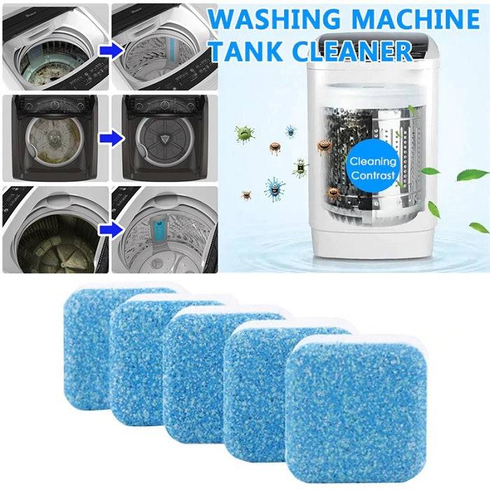 Washing Machine Cleaning Tablets (Pack of 10) – Deep Cleaner for Drum & Tub, Removes Dirt, Odor & Residue Buy @ ₹49