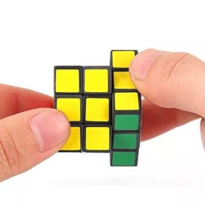 Mini Color 3 x 3 Cube Puzzle Game Toy for Party Favors Buy @ ₹79